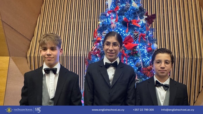 Our Students Shine at Cyprus Youth Symphony Orchestra Xmas Gala Concert